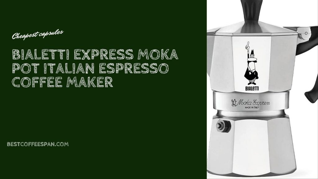 Bialetti Express Moka Pot Italian Espresso Coffee Maker